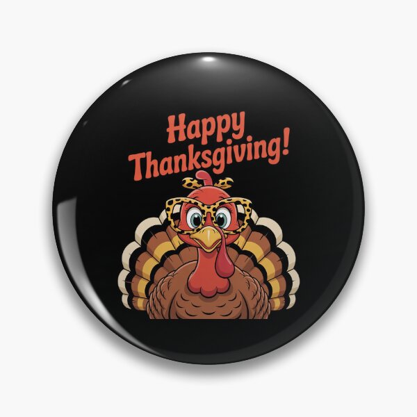 Item preview, Leopard Print Thanksgiving Turkey Face Glasses Women Girls designed and sold by MythWoot.