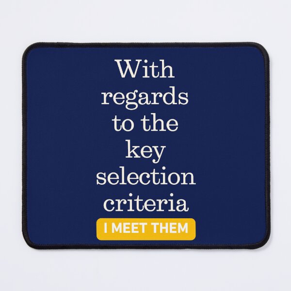 Item preview, Key Selection Criteria designed and sold by mxscouticus.