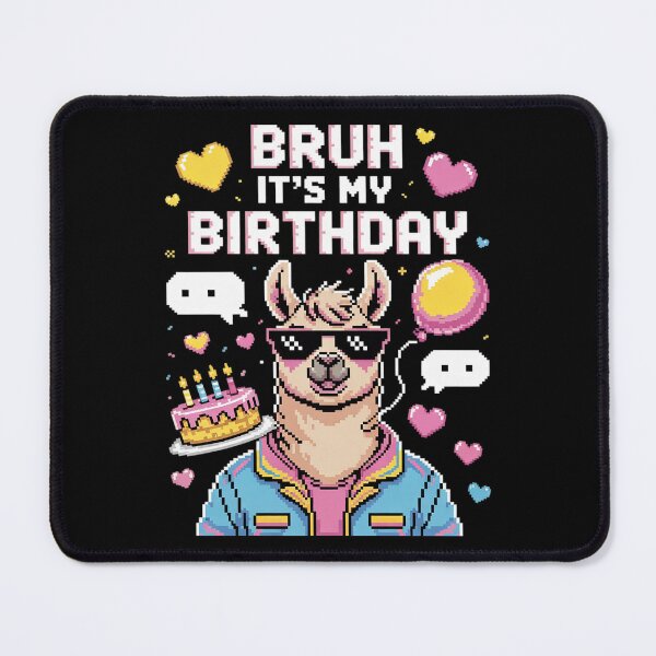 Item preview, Bruh Its My Birthday Boy Girl Family Party Bday Llama Pinata 9 designed and sold by AquaKiev.