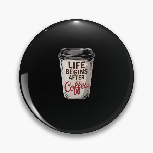 Item preview, Life begins after Coffee designed and sold by MythWoot.