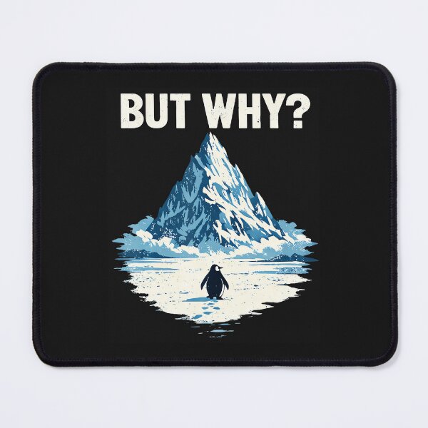 Item preview, But Why Penguin Funny Penguin Walking To The designed and sold by redderkunziee.