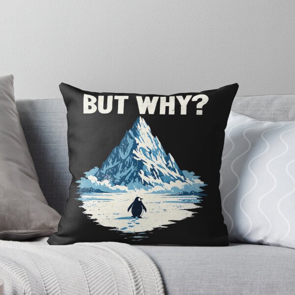 Item preview, But Why Penguin Funny Penguin Walking To The designed and sold by redderkunziee.