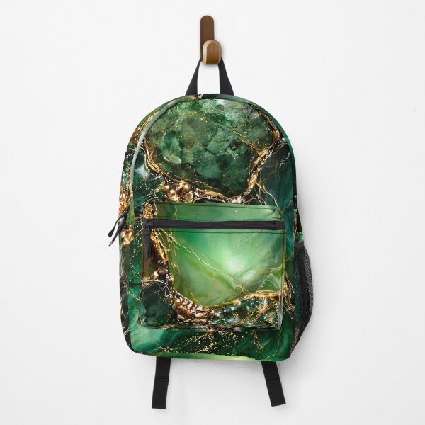 Item preview, Emerald Vein Gold Mosaic designed and sold by Kaleidoscope Print.