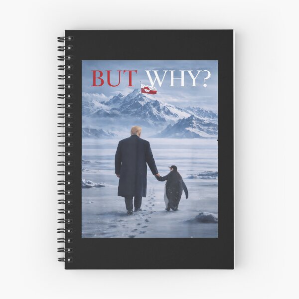 Item preview, But Why PenguinTrump Trendy Nihilist Penguin Mountain designed and sold by redderkunziee.