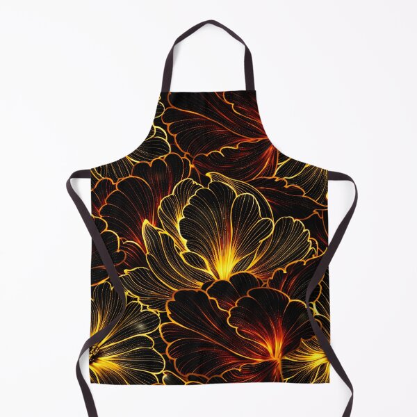 Item preview, Golden Ember Bloom designed and sold by Kaleidoscope Print.