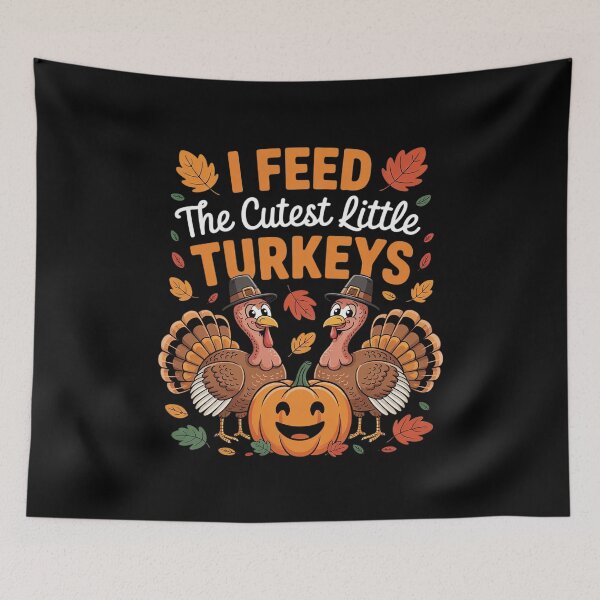 Item preview, Lunch Lady Thanksgiving I Feed The Cutest Little Turkeys designed and sold by MythWoot.