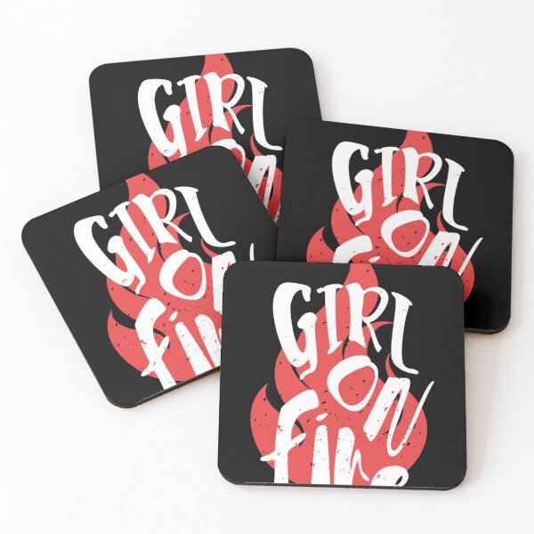 Item preview, Girl On Fire Typography and Portrait Inspired by Alicia Keys Iconic Song designed and sold by alomanashley.