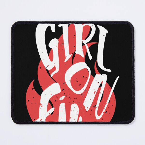 Item preview, Girl On Fire Typography and Portrait Inspired by Alicia Keys Iconic Song designed and sold by alomanashley.
