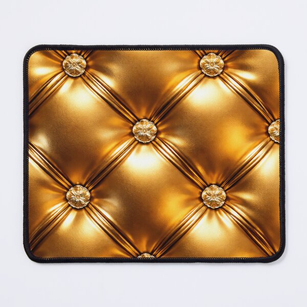 Item preview, Golden Tufted Velvet designed and sold by Kaleidoscope Print.