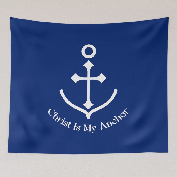 Item preview, Christ is My Anchor Christian designed and sold by Sachie's Studio.