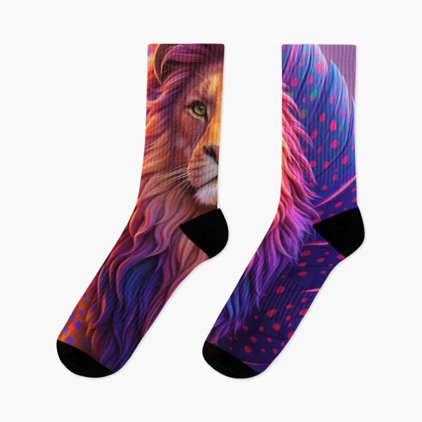 Item preview, Colorful Lion Spiritual Artwork designed and sold by Trove Designs.