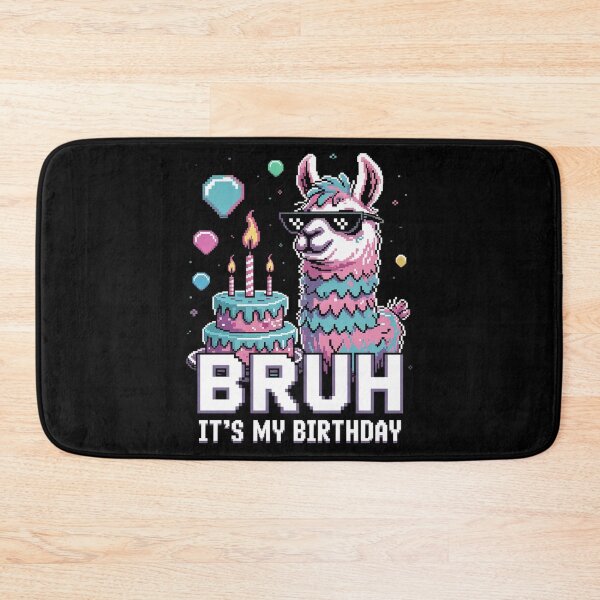 Item preview, Bruh It's My Birthday Llama Pinata Birthday Boys Girls designed and sold by MarryIsMonth.