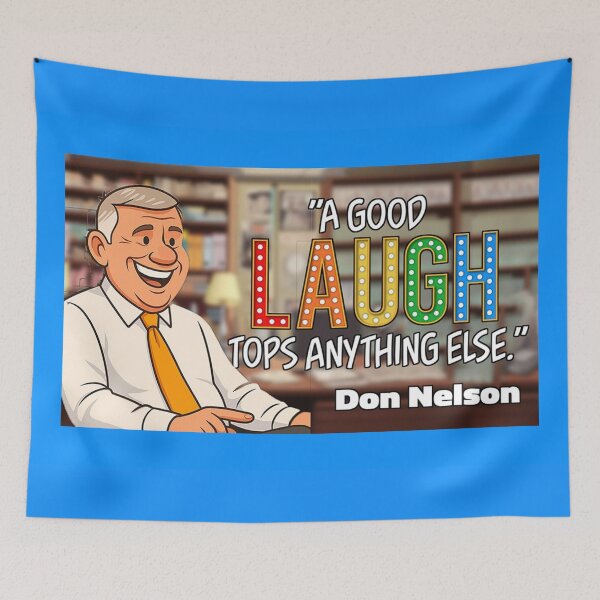 Item preview, Don Nelson, on laughter designed and sold by topstorycreative.