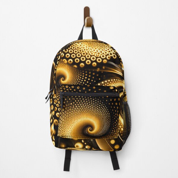 Item preview, Golden Dot Vortex designed and sold by Kaleidoscope Print.