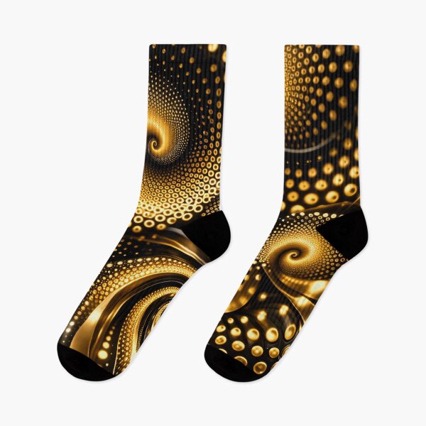 Item preview, Golden Dot Vortex designed and sold by Kaleidoscope Print.