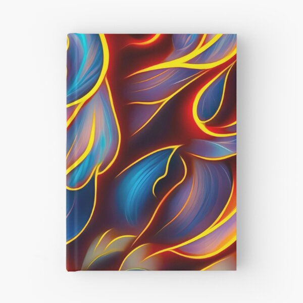 Item preview, Abstract Swirl Flame Blue Red Design designed and sold by EyeLuminous.