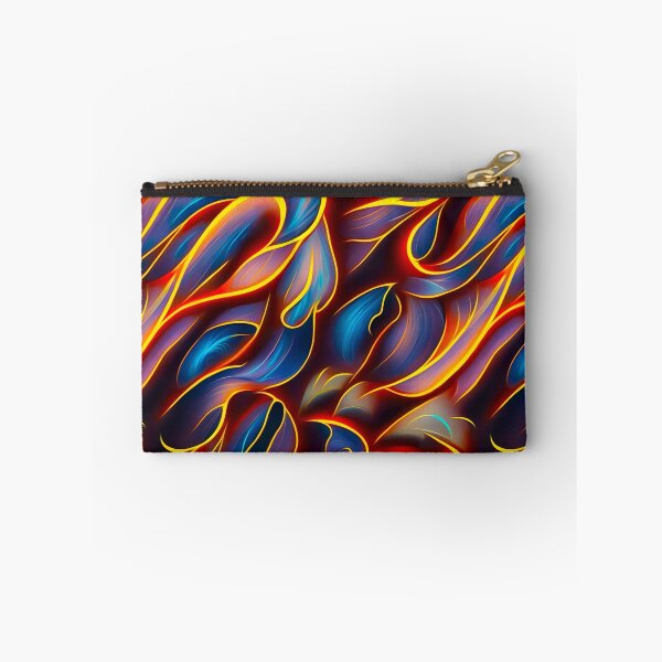 Item preview, Abstract Swirl Flame Blue Red Design designed and sold by EyeLuminous.