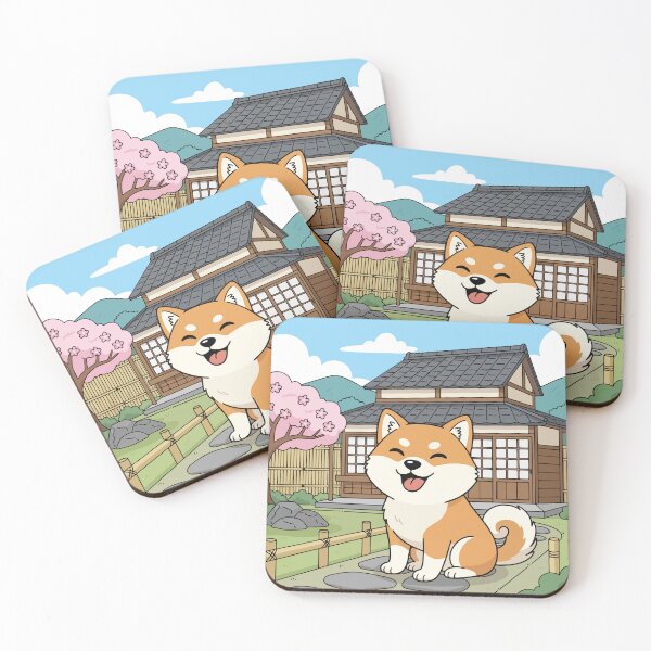 Item preview, Shiba in Japan designed and sold by TheMoonDesign&Art.