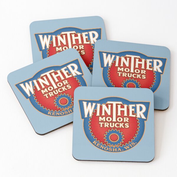 Item preview, Winther Motor Trucks vintage auto logo designed and sold by Hahnel Studio.