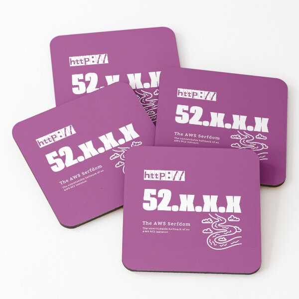 Item preview, Ip Address: 52.x.x.x (The AWS Serfdom) designed and sold by S9View.