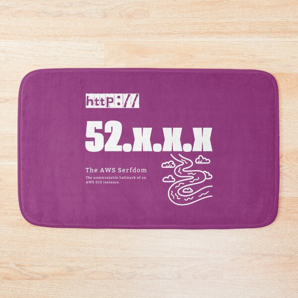 Item preview, Ip Address: 52.x.x.x (The AWS Serfdom) designed and sold by S9View.