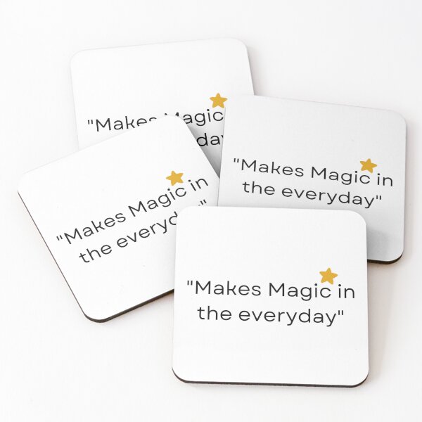 Item preview, Makes Magic in the Everyday – Minimal Quote Design designed and sold by TorqueThread.