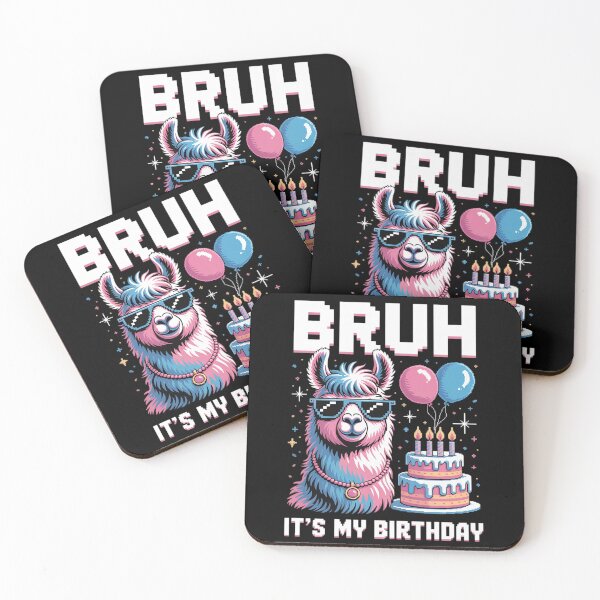 Item preview, Bruh Its My Birthday Llama Pinata Boy Girl Family 15 designed and sold by MarryIsMonth.