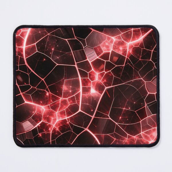 Item preview, Crimson Neon Mosaic designed and sold by Kaleidoscope Print.