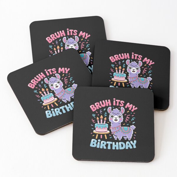 Item preview, Bruh Its My Birthday Llama Pinata Boy Girl Family 76 designed and sold by AquaKiev.