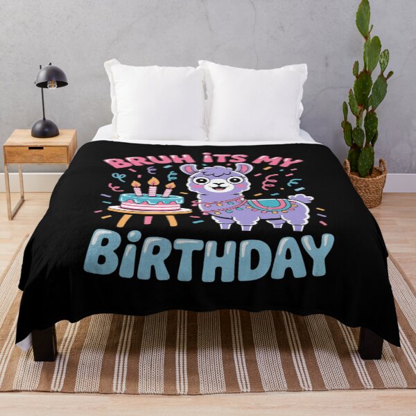 Item preview, Bruh Its My Birthday Llama Pinata Boy Girl Family 76 designed and sold by AquaKiev.