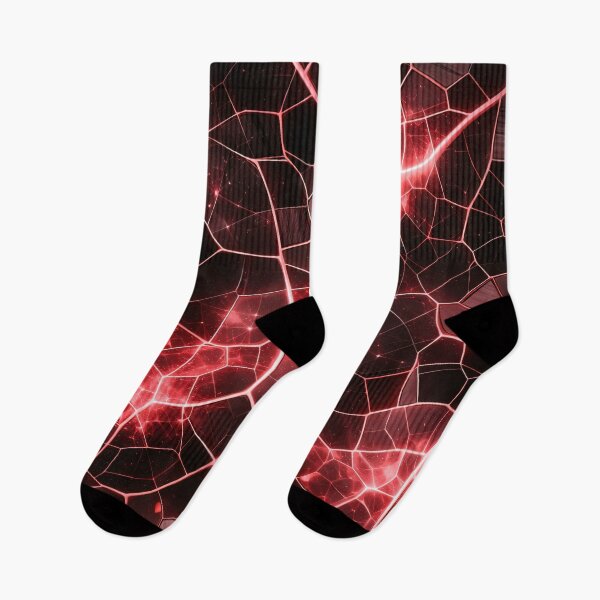 Item preview, Crimson Neon Mosaic designed and sold by Kaleidoscope Print.