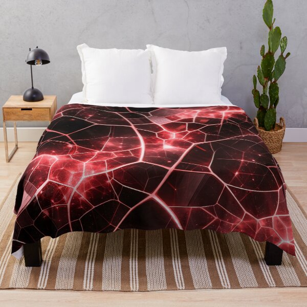 Item preview, Crimson Neon Mosaic designed and sold by Kaleidoscope Print.