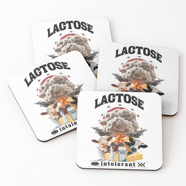 Item preview, Lactose Intolerant — Exploding Dairy Cows designed and sold by Nacho Average Designs.