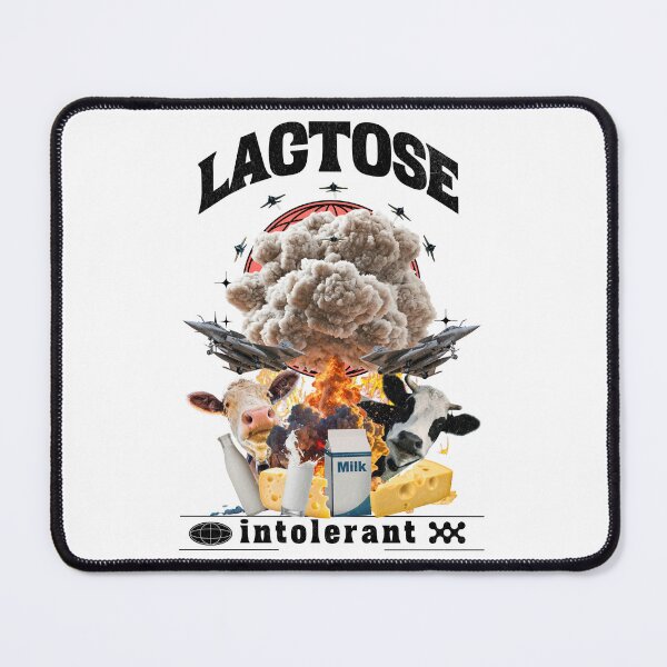 Item preview, Lactose Intolerant — Exploding Dairy Cows designed and sold by Nacho Average Designs.