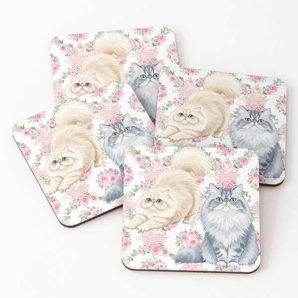 Item preview, Fancy Persian Cats designed and sold by Post Haste Art.