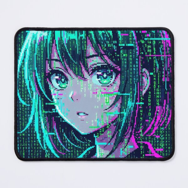 Artikelvorschau, Digital Matrix Code Rain Aesthetic entworfen und verkauft von Day Dreamer.