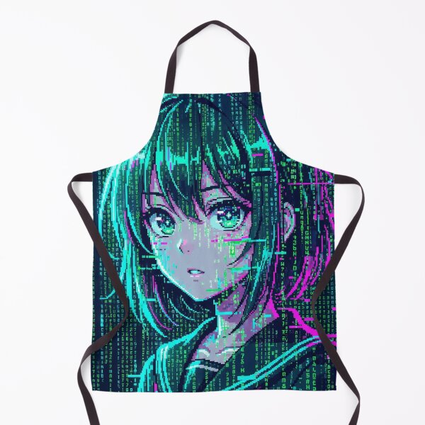 Artikelvorschau, Digital Matrix Code Rain Aesthetic entworfen und verkauft von Day Dreamer.