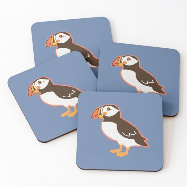 Item preview, Puffin Bird Art – Cute Coastal Seabird designed and sold by donwillisjrart.