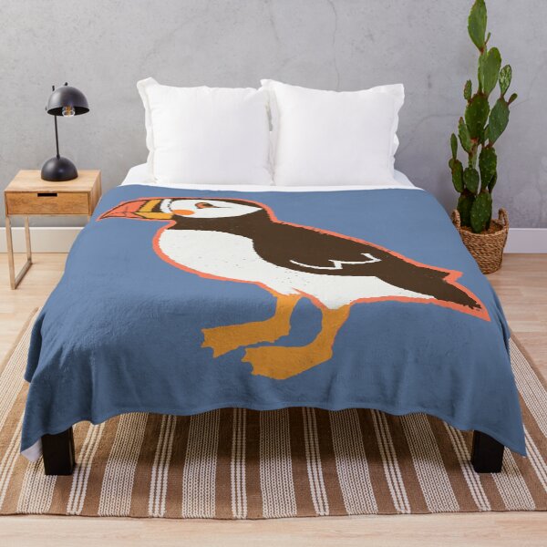 Item preview, Puffin Bird Art – Cute Coastal Seabird designed and sold by donwillisjrart.