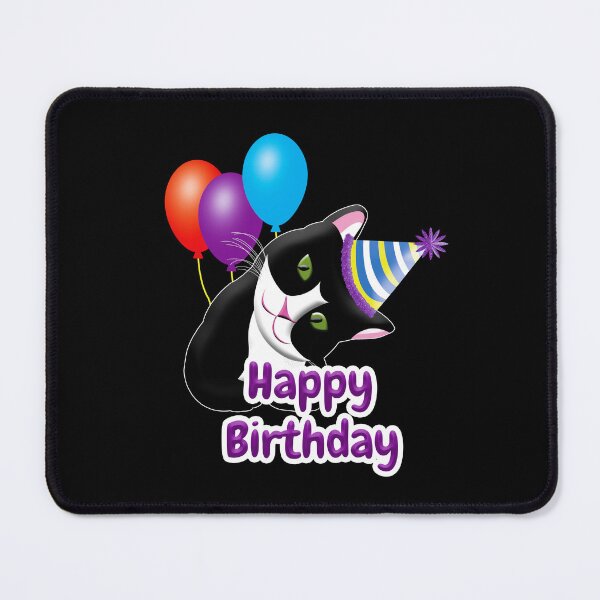 Item preview, Happy Birthday Cat designed and sold by EyeLuminous.
