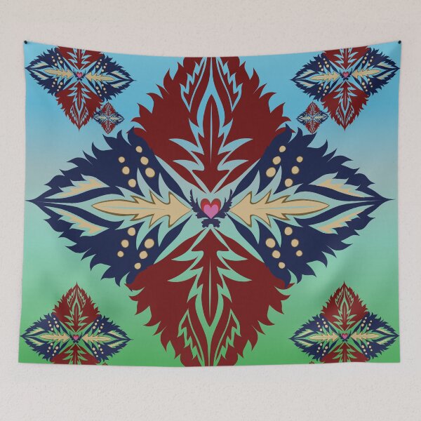 Item preview, Heart Leads the Journey designed and sold by OIL Pattern Design .