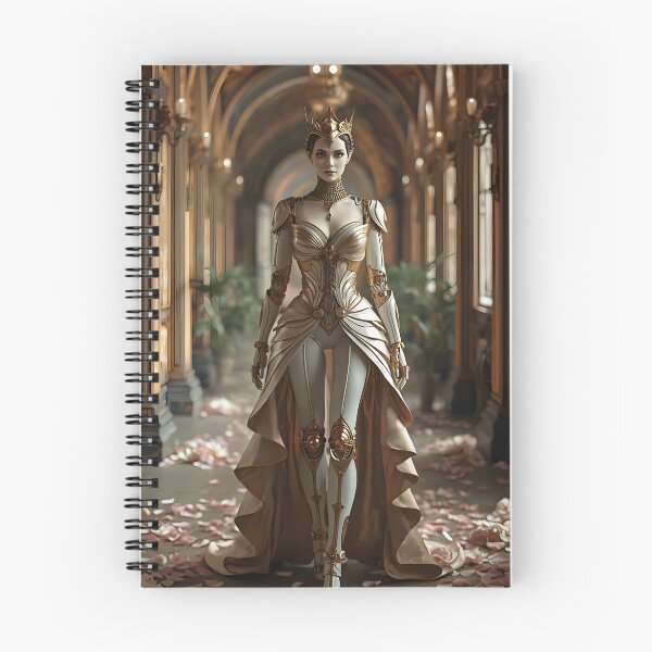 Item preview, Golden Android Queen designed and sold by CreativeCorez.