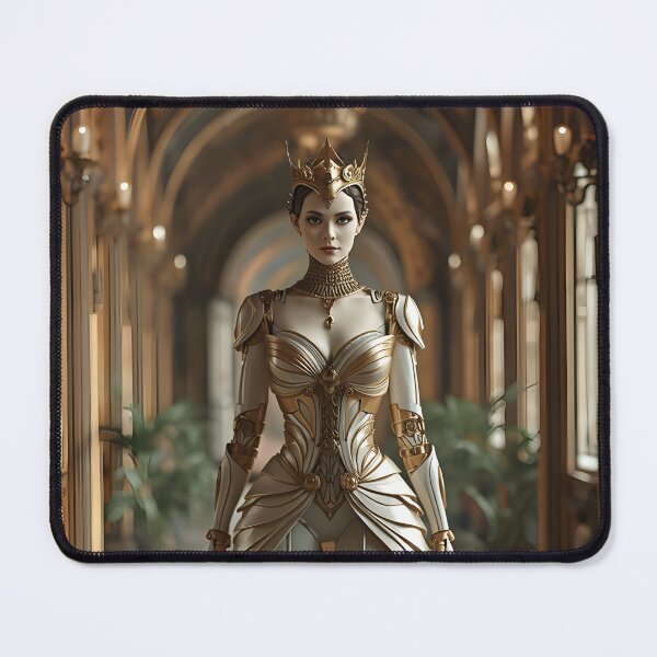 Item preview, Golden Android Queen designed and sold by CreativeCorez.