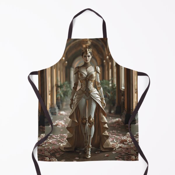 Item preview, Golden Android Queen designed and sold by CreativeCorez.