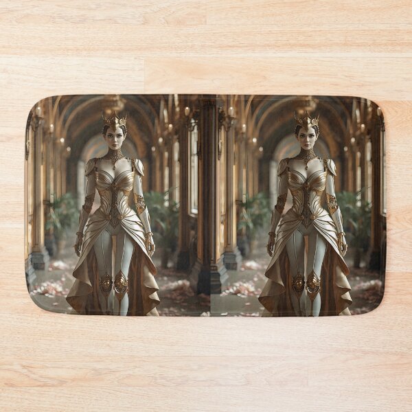 Item preview, Golden Android Queen designed and sold by CreativeCorez.