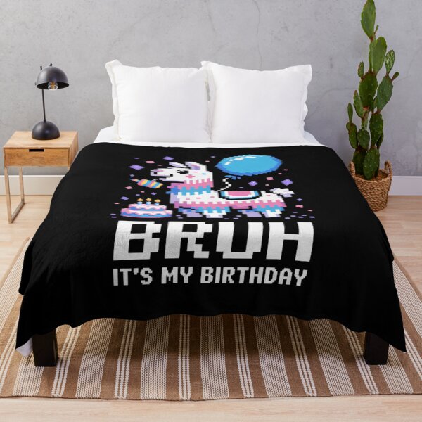 Item preview, Bruh Its My Birthday Llama Pinata Boy Girl Family Party 16 designed and sold by AquaKiev.