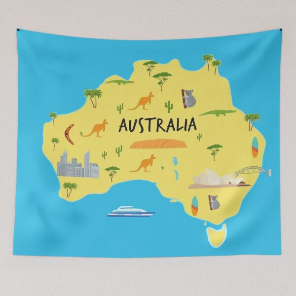 Item preview, Australia designed and sold by Nicoandtheblood.