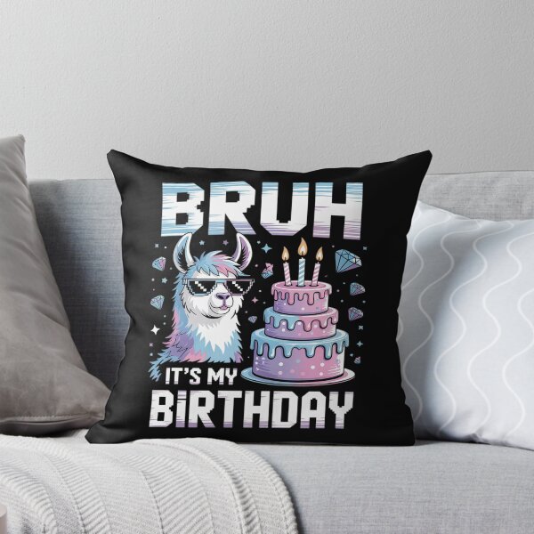 Item preview, Bruh Its My Birthday Llama Pinata Boy Girl Family Party Bda 5 designed and sold by AquaKiev.
