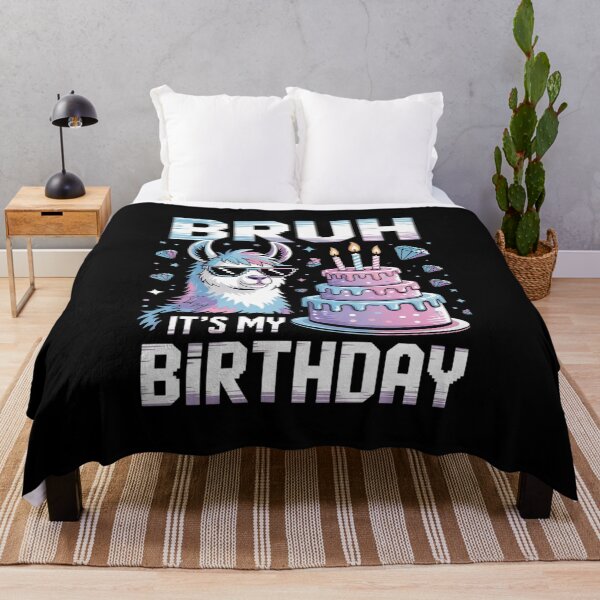 Item preview, Bruh Its My Birthday Llama Pinata Boy Girl Family Party Bda 5 designed and sold by AquaKiev.