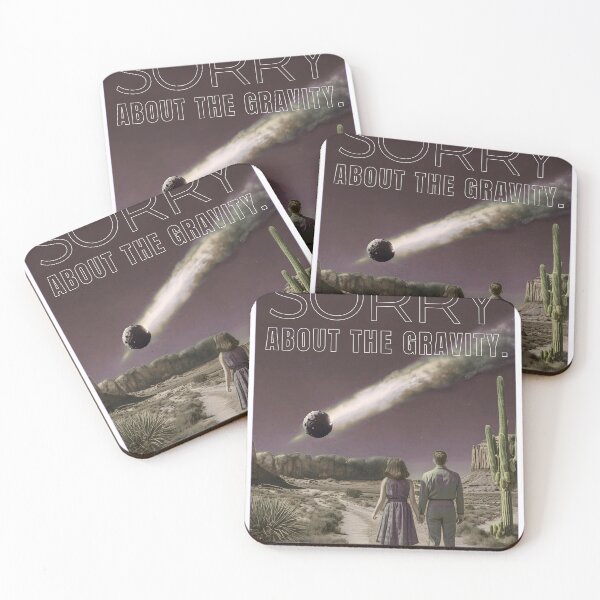 Item preview, Comet collision course illustration designed and sold by AHumanInTheLoop.
